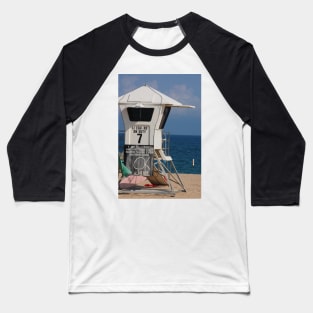 Pompano Beach Lifeguard Stand Baseball T-Shirt